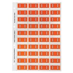 Avery Colour Coding Labels I Side Tab Orange 240 Pack