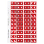 Avery Colour Coding Labels K Side Tab Red 240 Pack