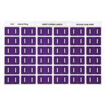 Avery Colour Coding Labels I Side Tab Purple 180 Pack