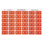 Avery Colour Coding Labels P Side Tab Dark Orange 180 Pack