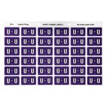 Avery Colour Coding Labels U Side Tab Purple 180 Pack