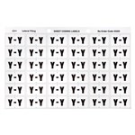 Avery Colour Coding Labels Y Side Tab White 180 Pack