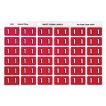 Avery Colour Coding Labels 1 Side Tab Magenta 180 Pack