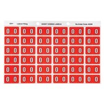 Avery Colour Coding Labels 0 Side Tab Pink 180 Pack