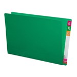 Avery Lateral File Heavy Weight Foolscap Green 100 Pack