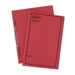 Avery Spring Action File Red with Black Print 25 Pack