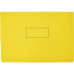 Marbig Slimpick Document Wallet Yellow Each