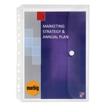 Marbig Binder Wallet A4 Clear