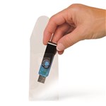 3L Adhesive USB Pockets 10 Pack