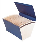 Marbig Expanding File A to Z Manilla 21 Pocket Foolscap