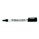 Artline 550A Whiteboard Marker Fine Bullet Black 12 per Box