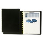 Marbig Kwik Zip Display Book 20 Pocket A4