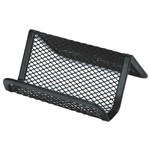 Esselte Business Card Holder Mesh Black