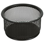 Esselte Paper Clip Holder Mesh Black