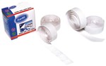 Bantex Self Adhesive Hook and Loop Dots 22mmx18m 75 Pack