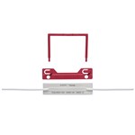 Avery File Fastener Tubeclip Red 100 Pack