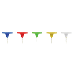 Esselte Indicator Pins Small Assorted 40 Pack