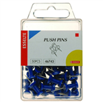 Esselte Push Pins Blue 50 Pack
