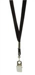 Rexel Lanyard Flat Style Safety Breakaway Black 10 Pack