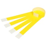 Rexel Tyvek Wrist Band Fluro Yellow Pk100