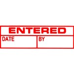 Xstamper Entered With Date  By Red