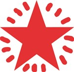 Shiny Stamp SHS0012 Merit Twinkle Star Red