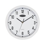 Carven Clock 300mm Frame White