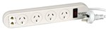 Powerboard 2 USB Port 4 Outlet with Surge Protection