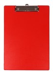Bantex Clipboard PVC A4 Red