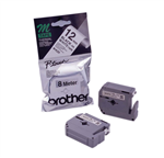 Brother MK231 Labelling Tape 12mm Black on White
