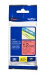 Brother TZe431 Labelling Tape 12mm Black on Red