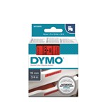 Dymo D1 Label Tape Black On Red 19mm x 7m Each