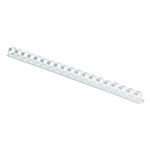 Rexel Binding Comb Plastic 38mm White Bx50