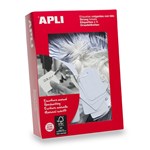 Alpi Strung Tickets 28x43mm White 500 Box