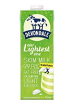 Devondale Long Life Skim Milk 1L 10 per Carton