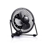 Nero 749901 Mini Desk USB Fan 10cm Black