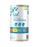 Livi 6005 Antibacterial Commercial Wipes Yellow 90 Wipes