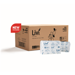 Livi 1402 Essentials Multifold Towel 1 Ply 200 Sheet Carton 20 48 per Pallet