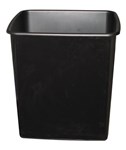 Bin Fire Retardant 15L Black