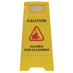 Cleanlink 12052 Safety Sign Closed for Cleaning Yellow