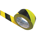 Tape Hazard Warning 4833M Pvc YellowBlack Roll