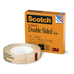 Scotch Permanent Double Sided Tape Clear