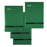 Collins A24 Series Account Book 12 Money Column A4 Green