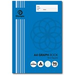 Olympic Graph Exercise Book A4 96 Page 5mm Squares 10 per Pack