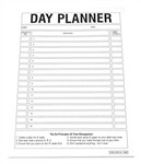 Quill Daily Planner Pad A4 White 50 Leaf