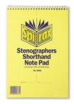 Spirax 566A Stenographers Notebook 200 Pages 10 per Pack