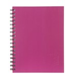 Spirax 511 Notebook Hard Cover A5 Pink 5 per Pack