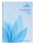 Aspire Recycled Spiral Notebook 240 Pages A4 5 per Pack