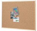 Quartet Cork Board Pine Frame 600x450mm