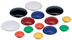 Quartet Magnetic Button 30mm Black 8 Pack